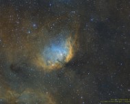 2023/06 Sh2-101 Tulpennebel mit Cygnus X-1 Der Tulpennebel mit seiner schönen 